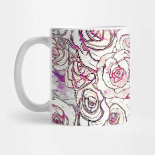 Rose Splash Mug